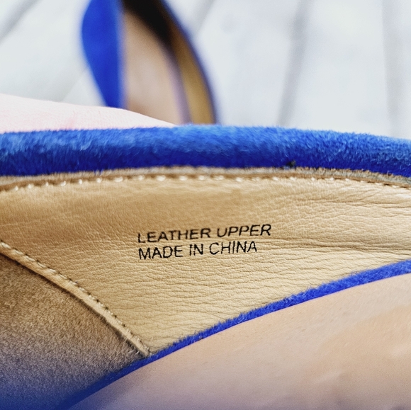 L.A.M.B. | suede leather pointed toe stilleto heels - Picture 12 of 12